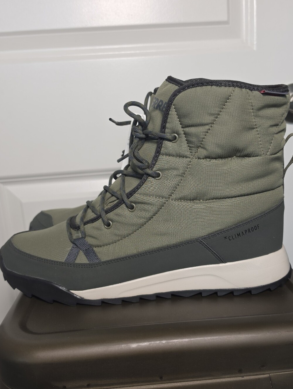 Adidas Terrex Choleah Padded Climaproof Winter Boots Men 11 Primaloft Snow Hikin